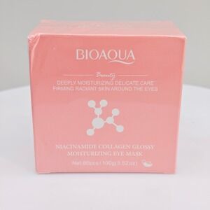 Bioaqua Niacinamide Collagen Glossy Moisturizing Eye Mask 80pcs 100g BQY97927
